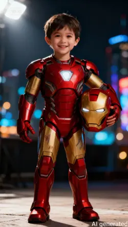 iron man kid AI