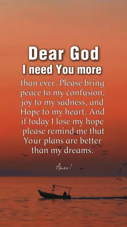 GOD I Need You