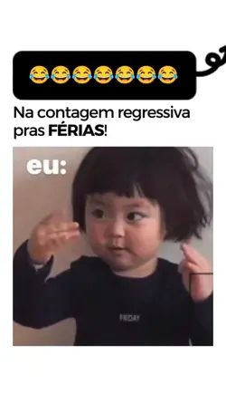 Contagem para férias