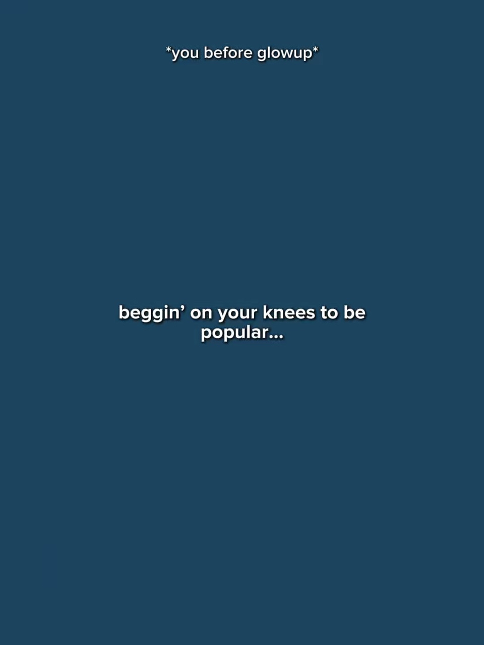 BegginOnYourKnees