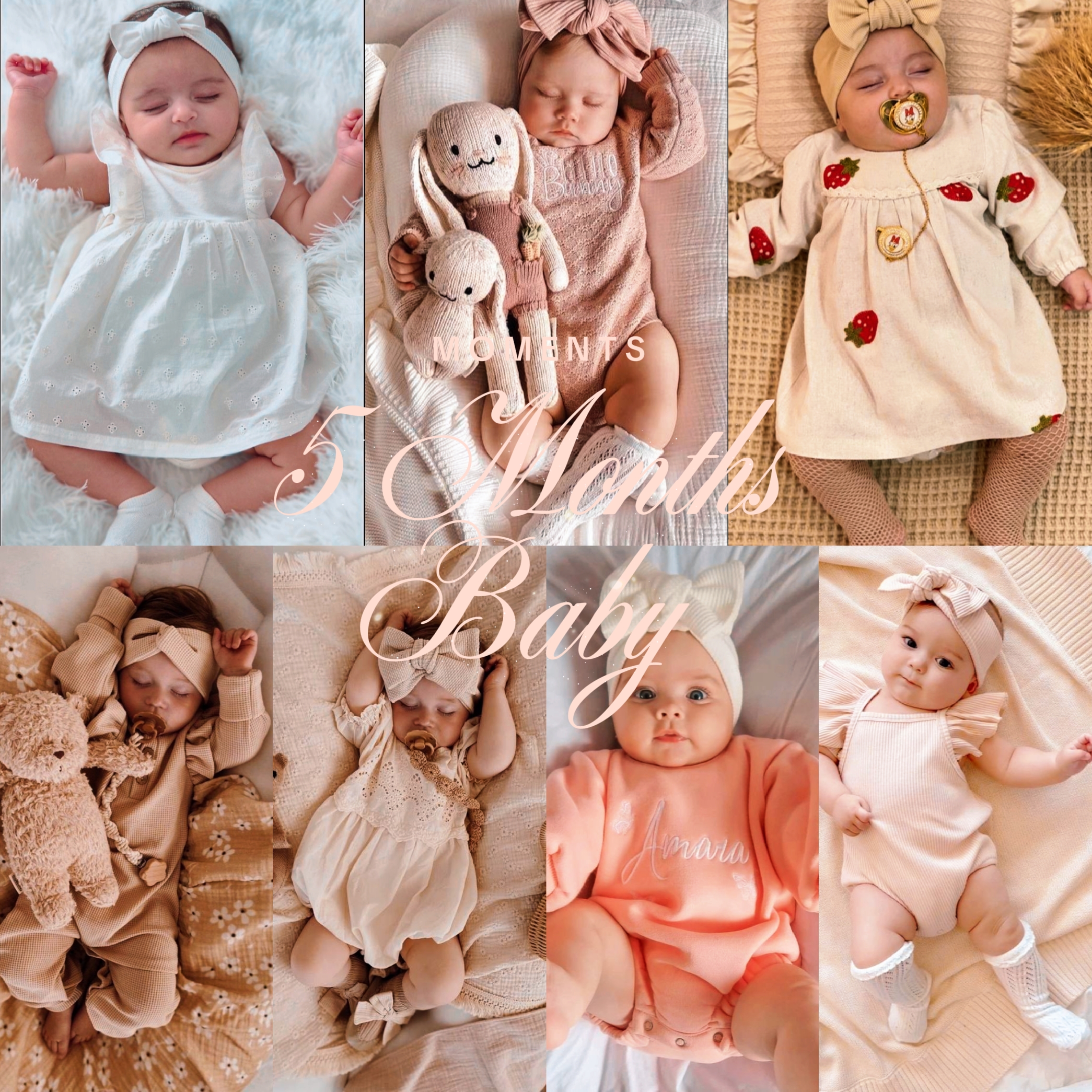 Moment 5 Months Baby