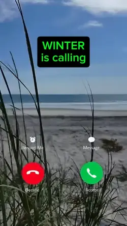 Winter is calling