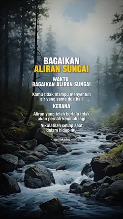 Bagaikan sungai