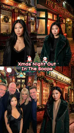 Xmas night out soaps
