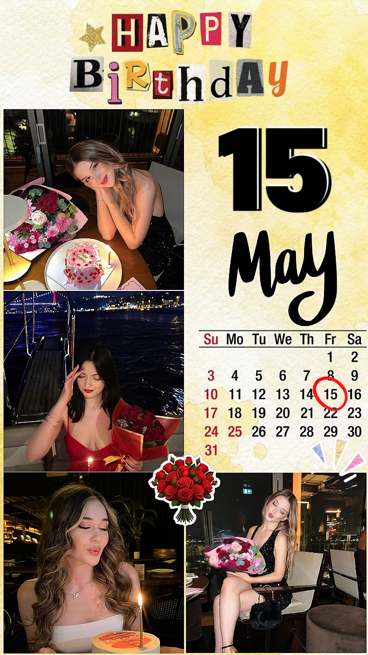 Feliz cumpleaños 15 de mayo 