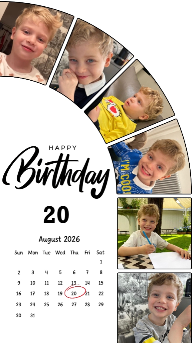 Birthday 20 August 