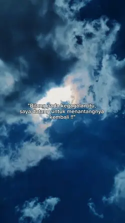 bilang pada kegagala