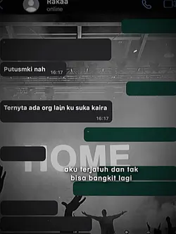 aku terjatuh