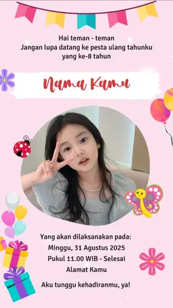 Undangan Ulang Tahun