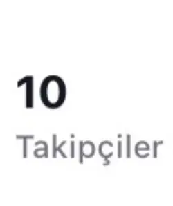 10 takipci oldukk