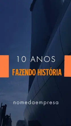 Aniversário empresa