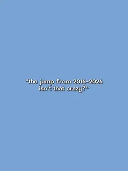 Jump from 2016-2026