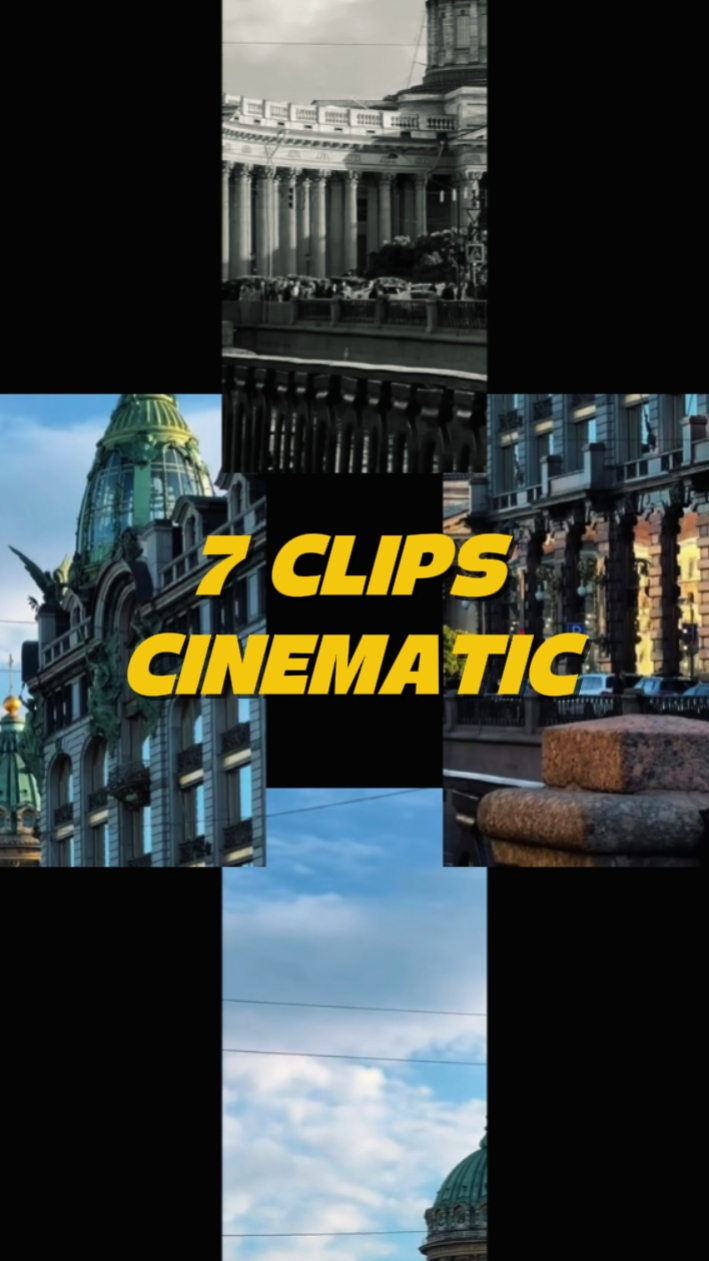 7 clipes cinematográficos