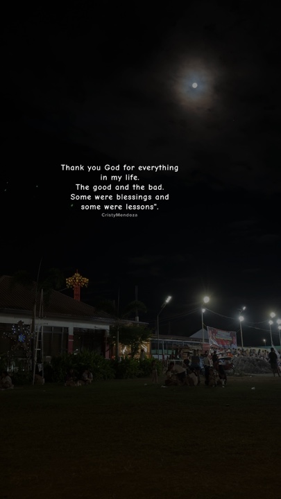 Terima kasih, Tuhan.