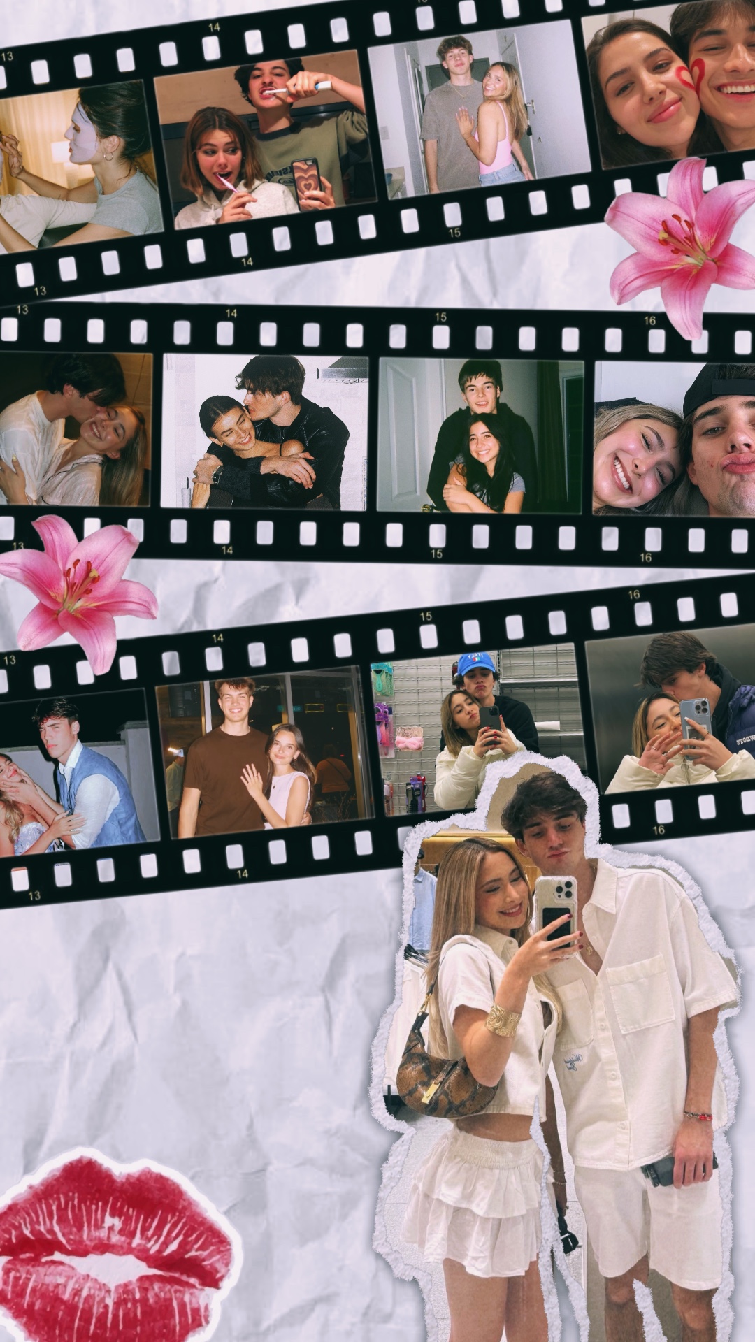 Pareja de álbumes de recortes