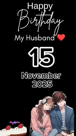 HBD Husband 15 Nov