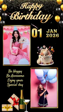 BIRTHDAY 01 JANUARY 