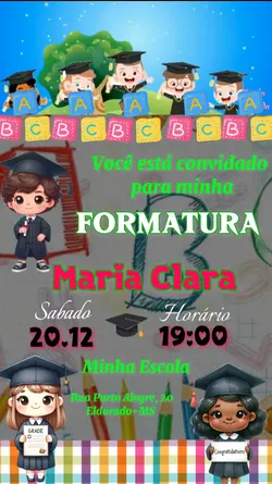 Convite formatura