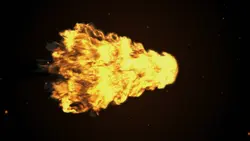 fire burning