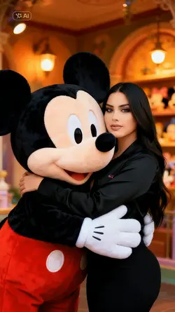Mickey Mouse e ela