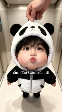 nắm đầu Gấu trúc dth