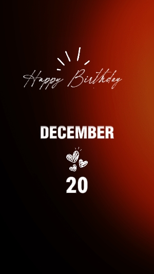 Selamat ulang tahun 