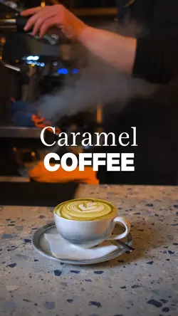 Caramel coffee