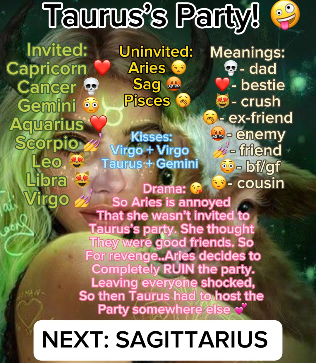 Taurus’s party! 💕💕