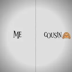 Cousin & me trend