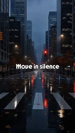 Move in silence