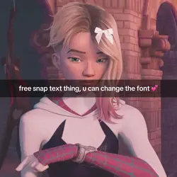 snap text