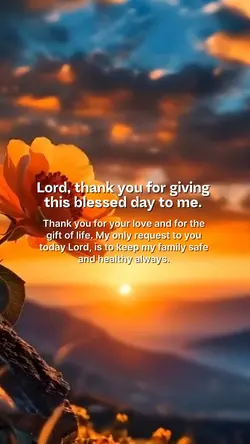 Lord, thank you