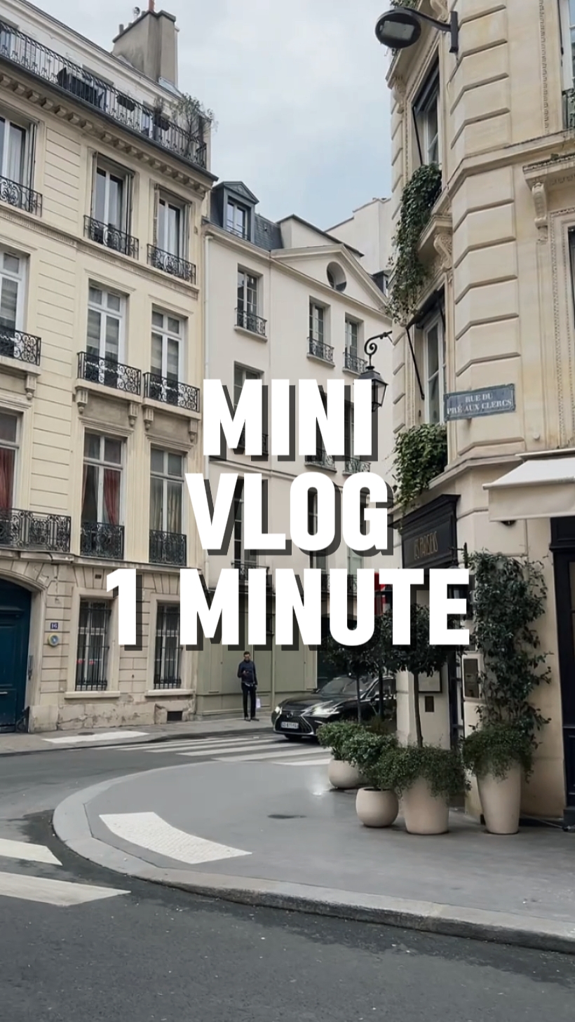 Vlog de 1 minuto 