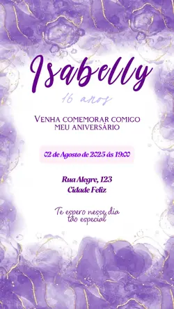 Convite Aniversário