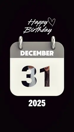 HBD 31 DECEMBER 2025