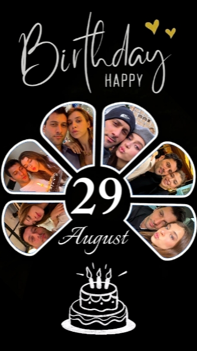 BIRTHDAY LOVE 29 AUG