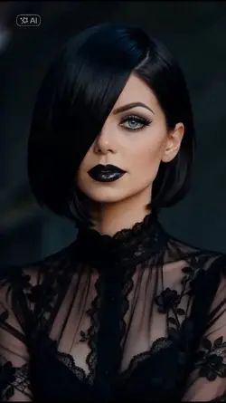Gothic hairstyle 