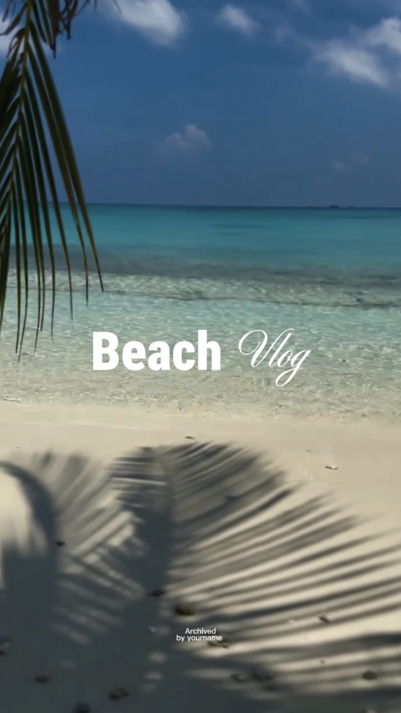 vlog de plage