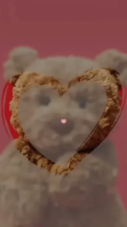 urso coração 