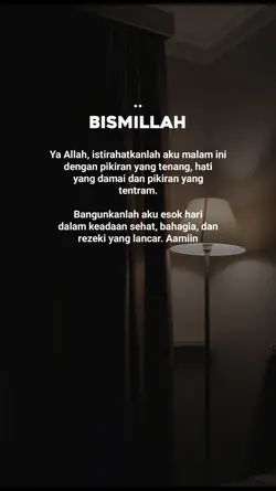 Doa malam ini