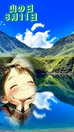 山の日 1クリップ 由来挨拶