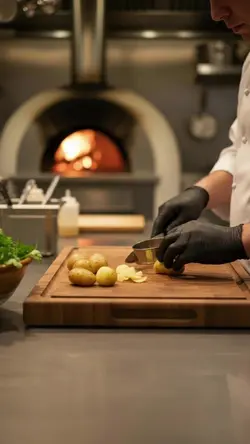 From Prep to Plate: Kitchen Montage