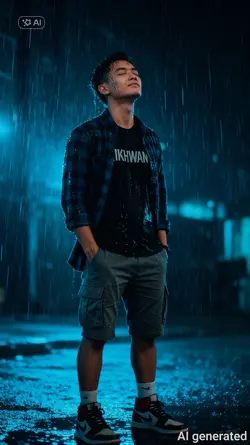 rain photoshoot