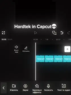 Hardtek in Capcut
