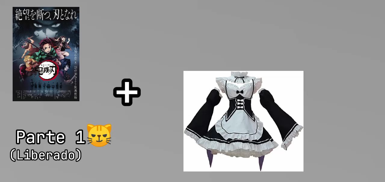 demond slayer + maid
