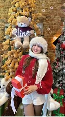 mẫu 1 ảnh Noel
