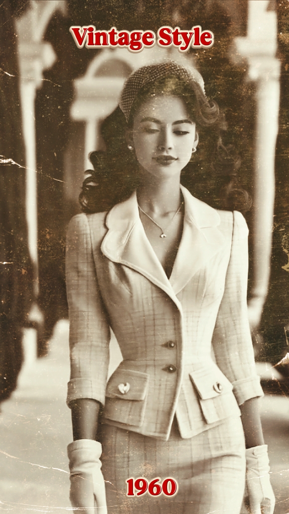 Vintage Style 1960s