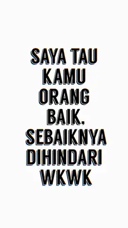 sebaiknya di hindari