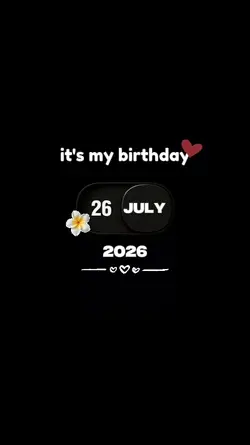 IT'S MY BIRTHDAY 26