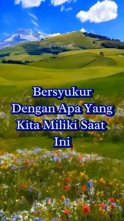BERSYUKUR DENGAN APA